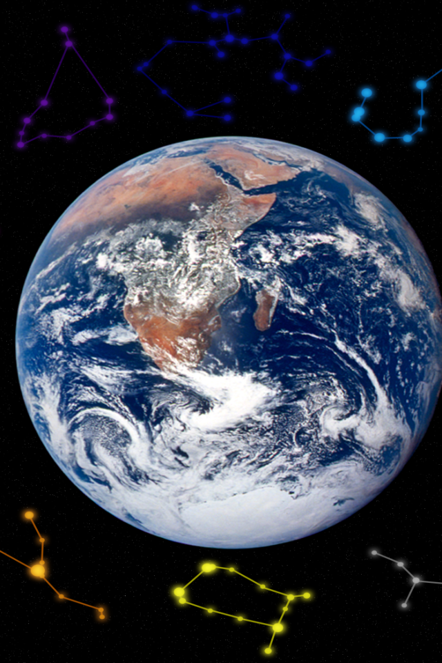 Созвездия вокруг Земли