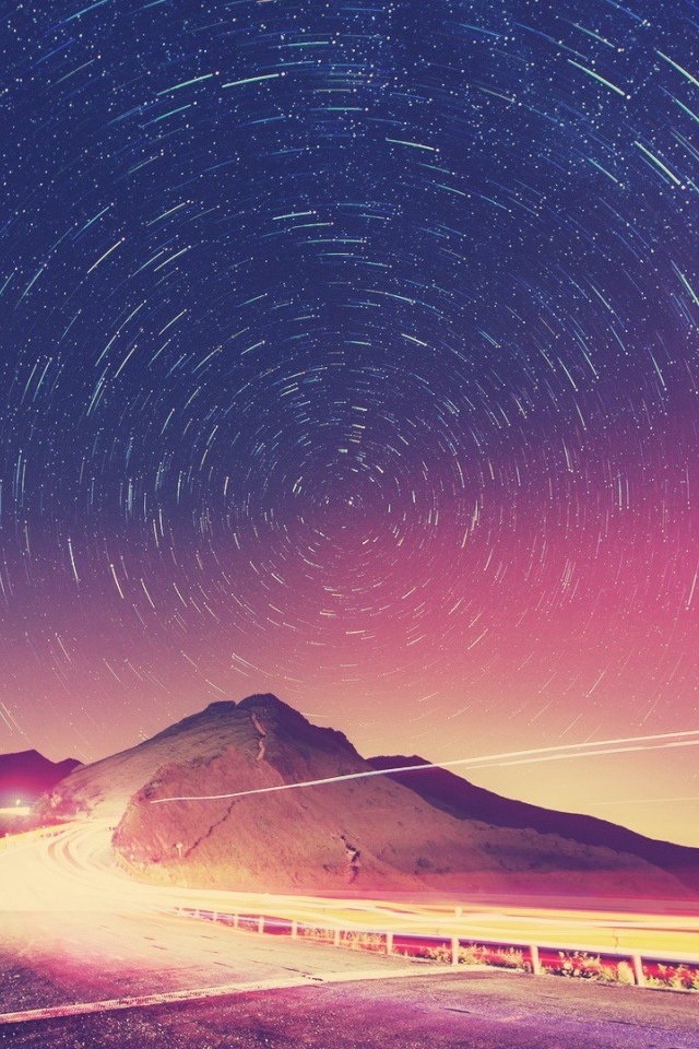 Ночной оборот звезд