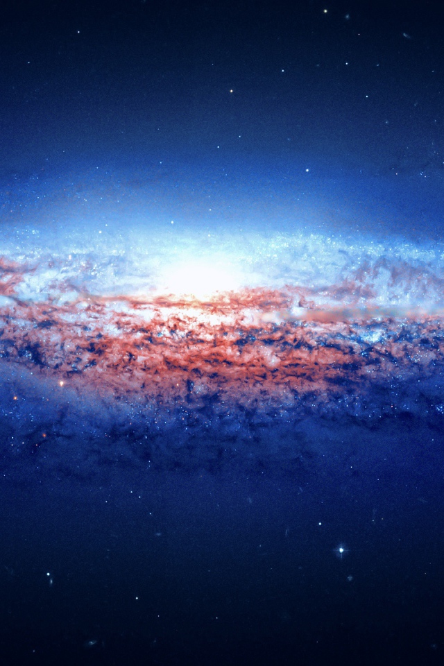 Яркая галактика