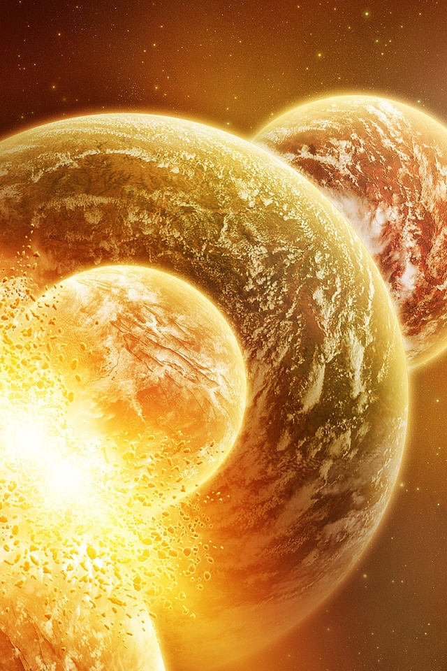 Парад планет в космосе