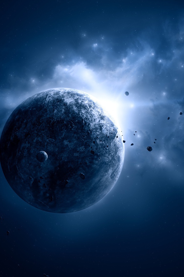 Вид на планету