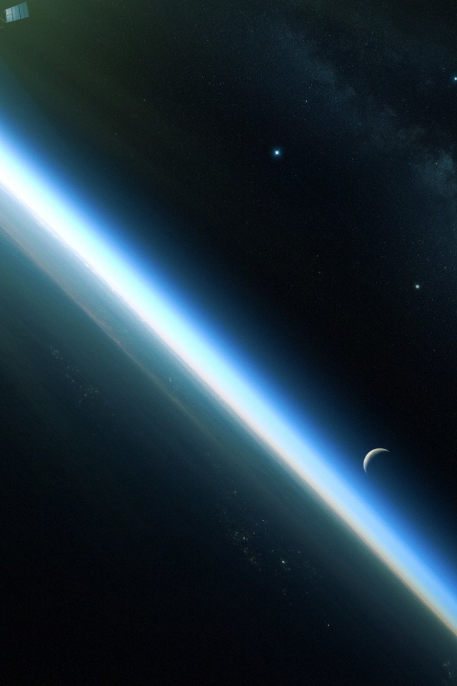 Лучи на чёрном фоне