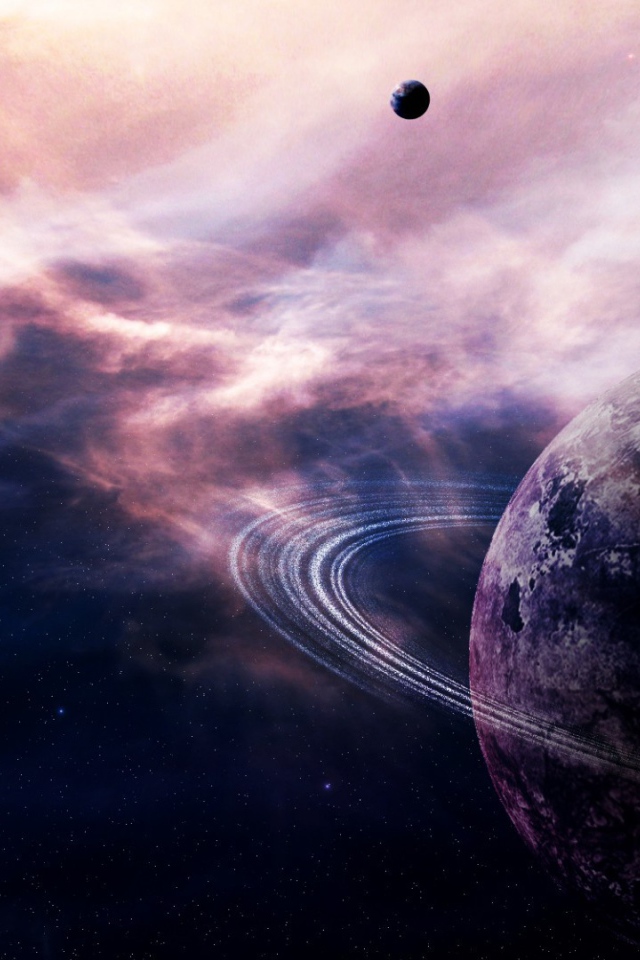 Cпутник в дымке