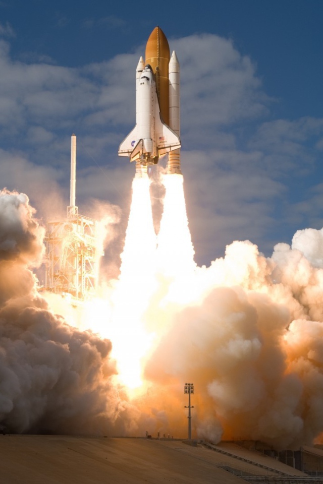 Старт шаттла 