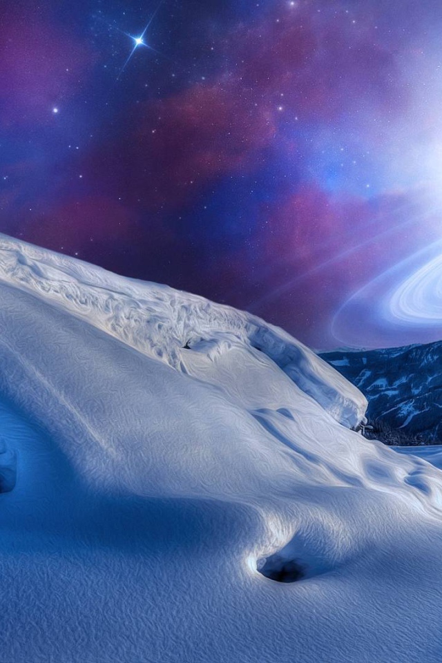 Небо холодной планеты