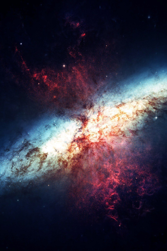 Звездная туманность в космосе