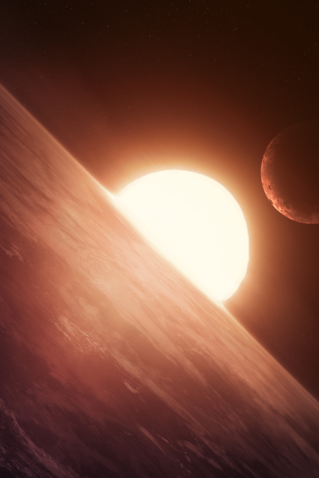 Восход над планетой