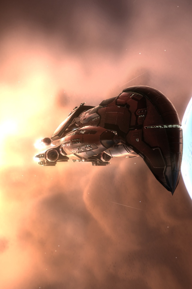 Инопланетный корабль у Земли