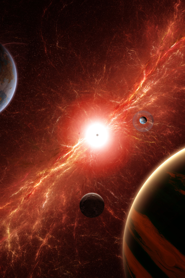 Вспышка в космосе