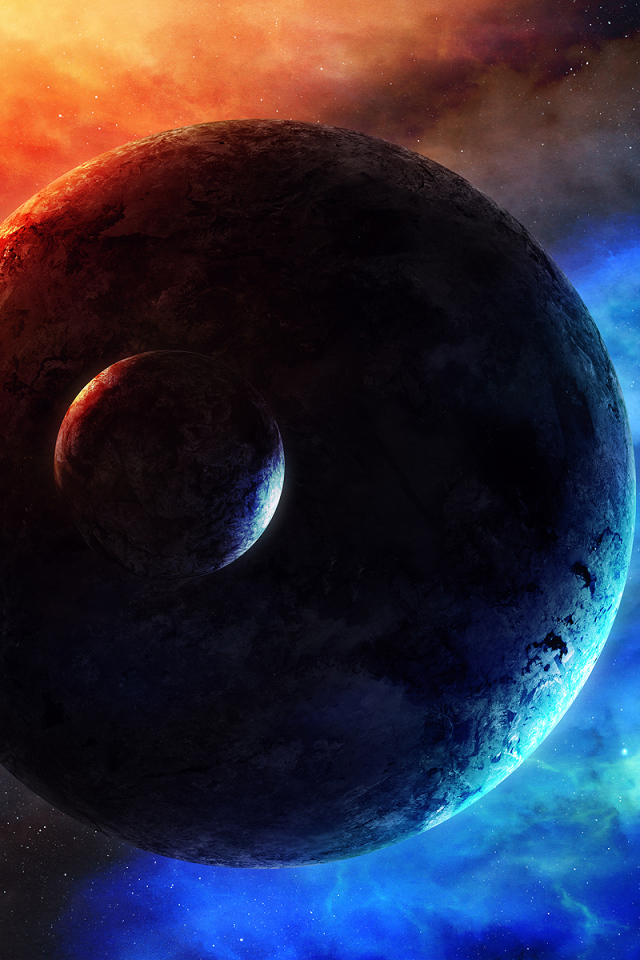 Планета с луной