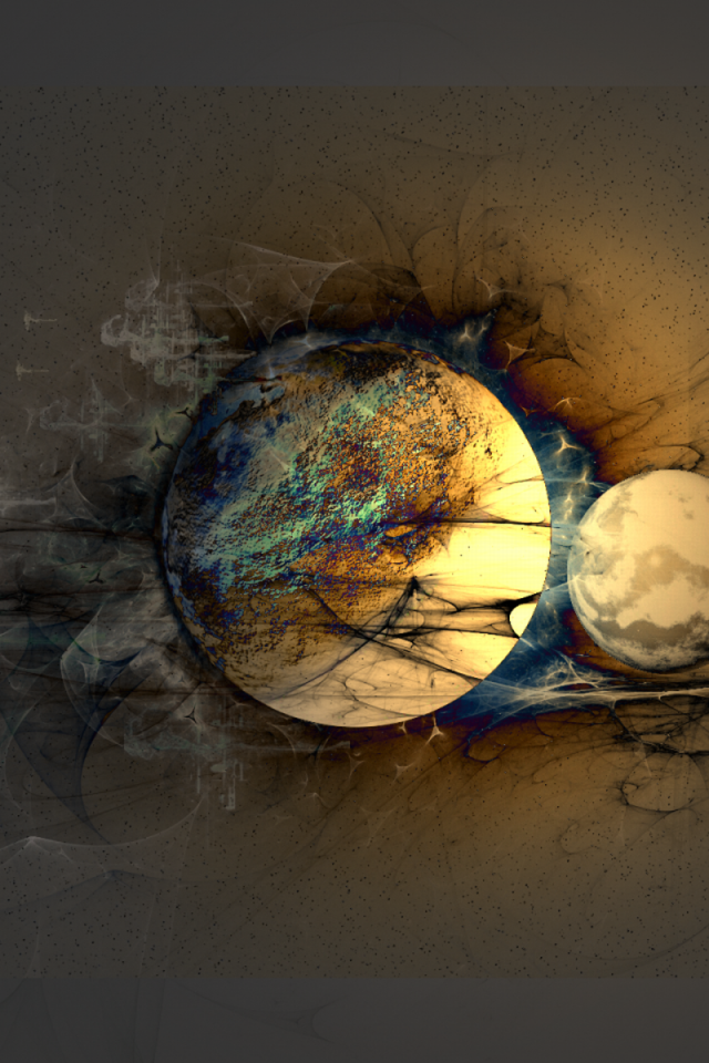 Абстрактная система планет