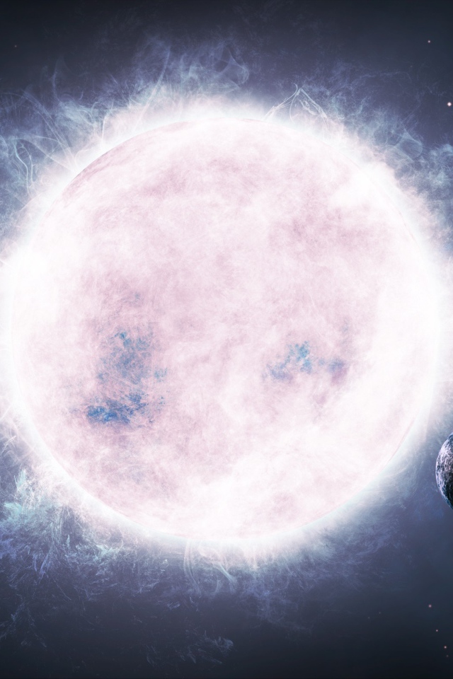 Планеты около большой звезды