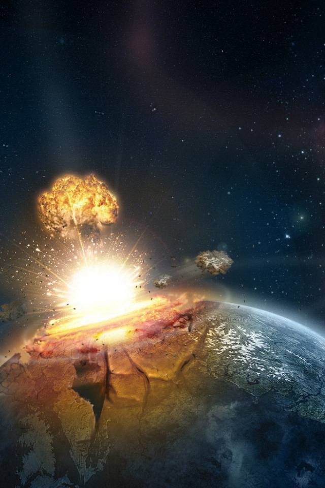 Взрыв на планете