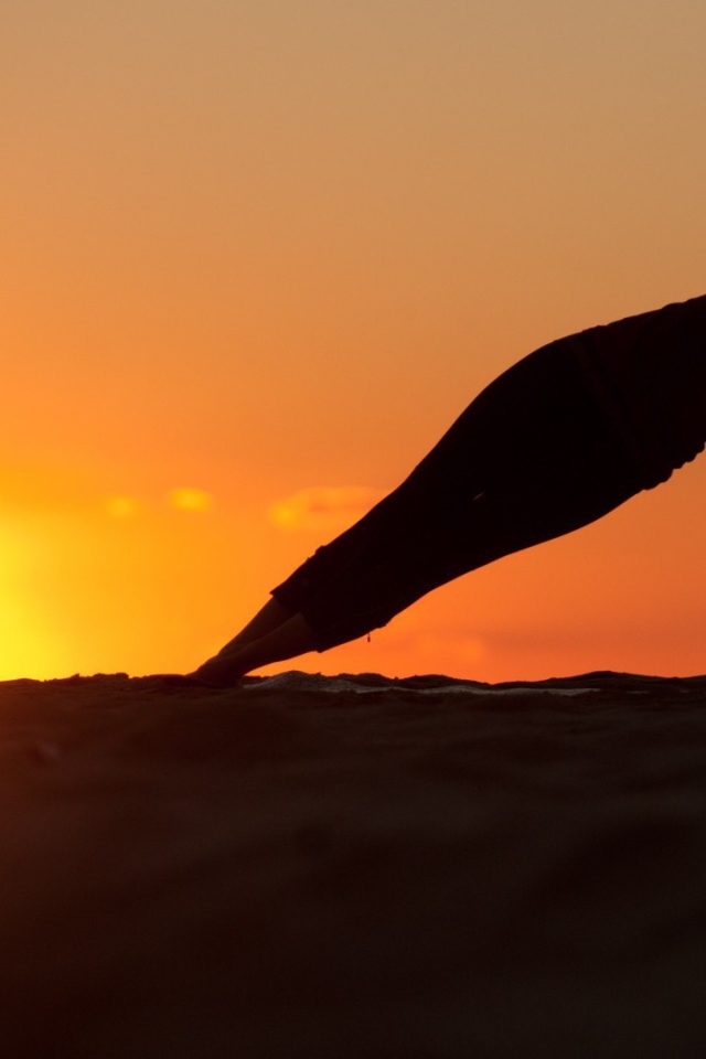 Фитнес на закате