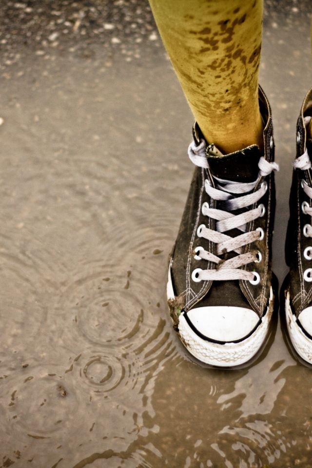 Кеды для дождливой погоды