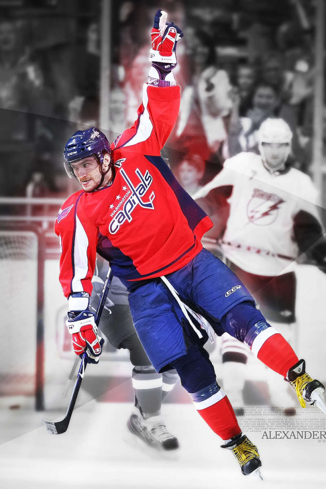 Известный Хоккеист Вашингтона Александр Овечкин