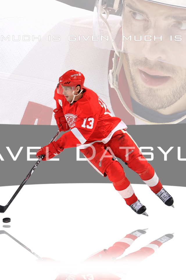 Известный Хоккеист из Детройта Павел Дацюк