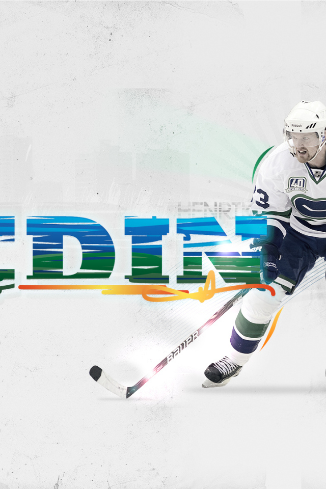 Хенрик Седин на льду