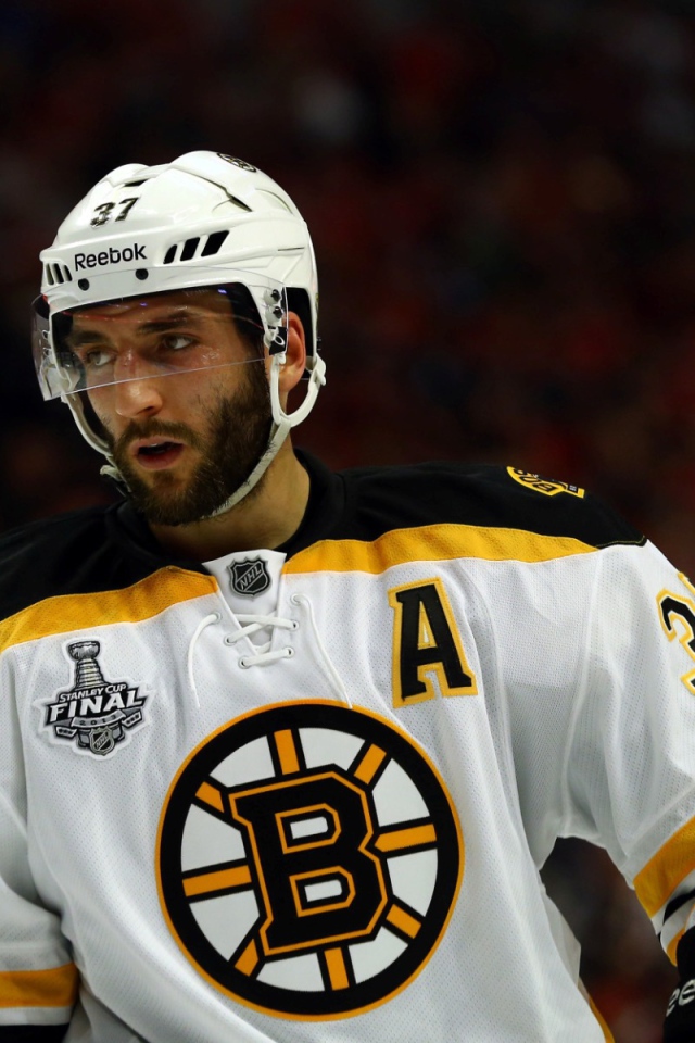 Хоккеист Бостона Патрис Бержерон