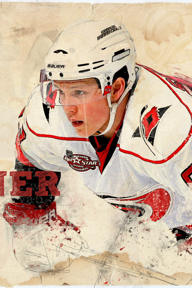 Джефф Скиннер на льду