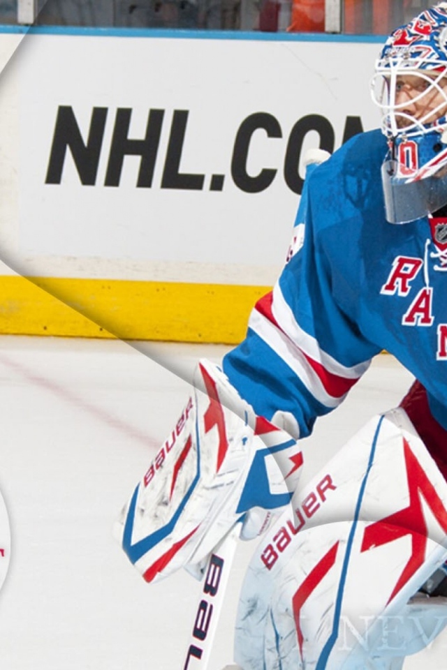 Игрок Нью-Йорк Рейнджерс Хенрик Лундквист