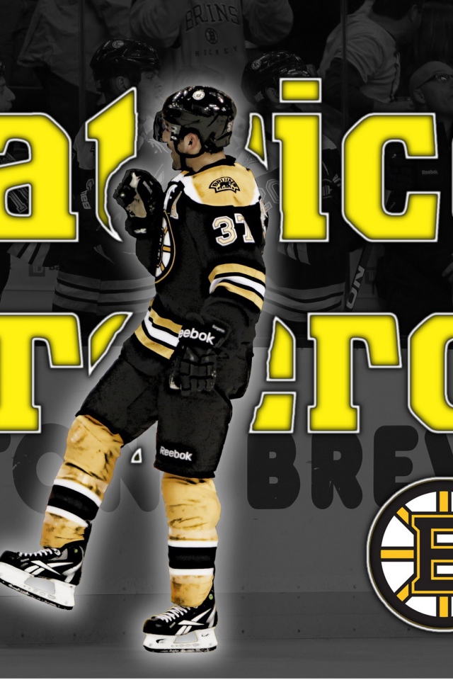 Популярный Хоккеист Бостона Патрис Бержерон