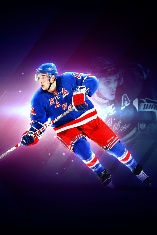 Райан Каллахан на льду