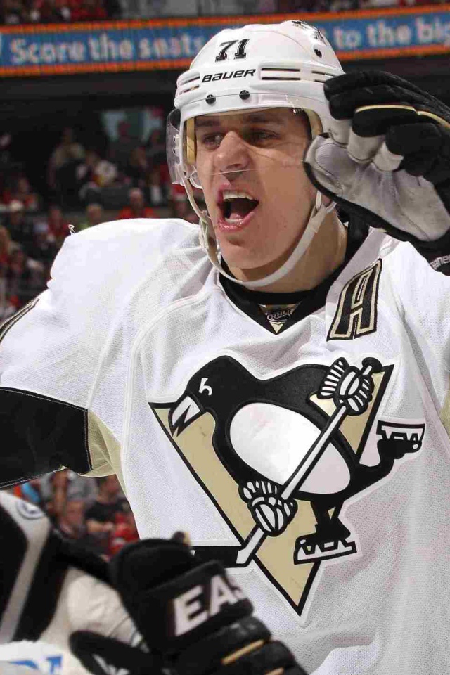 Хоккеист Питтсбурга Евгений Малкин