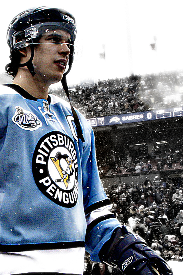 Сидни Кросби на льду