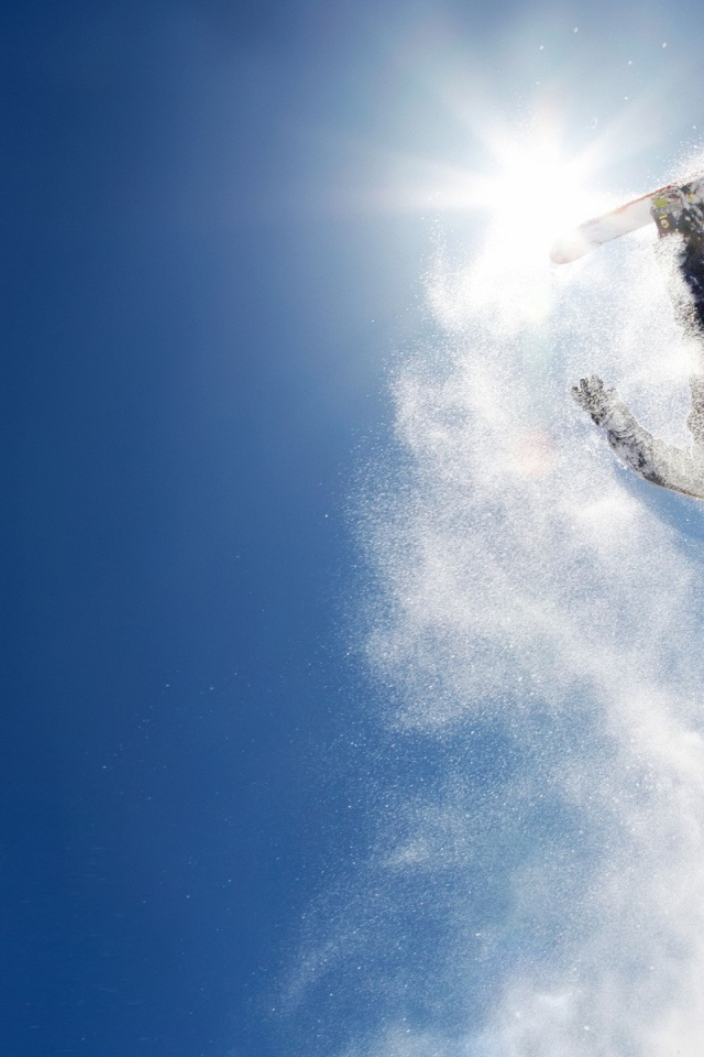 Прыжок в сноуборде