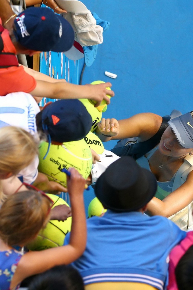 Мария Шарапова и её поклонники