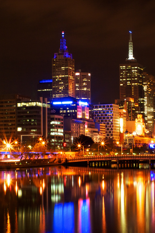 Огни ночного города