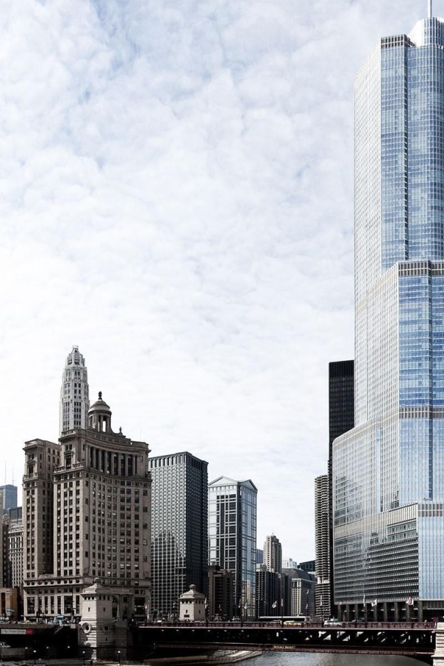 Небоскребы в городе