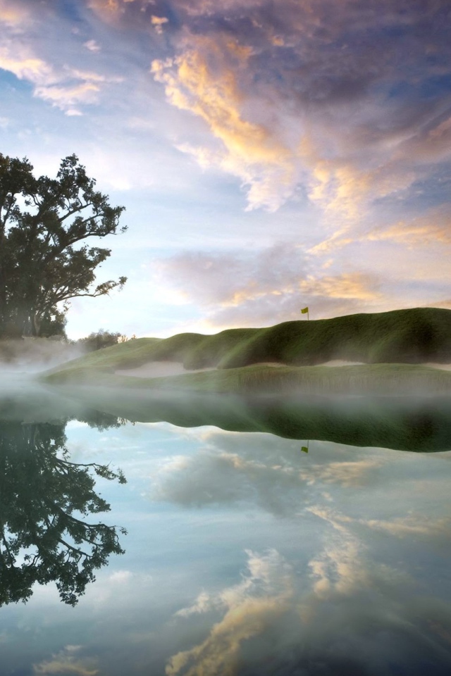 Утренний туман на Бали