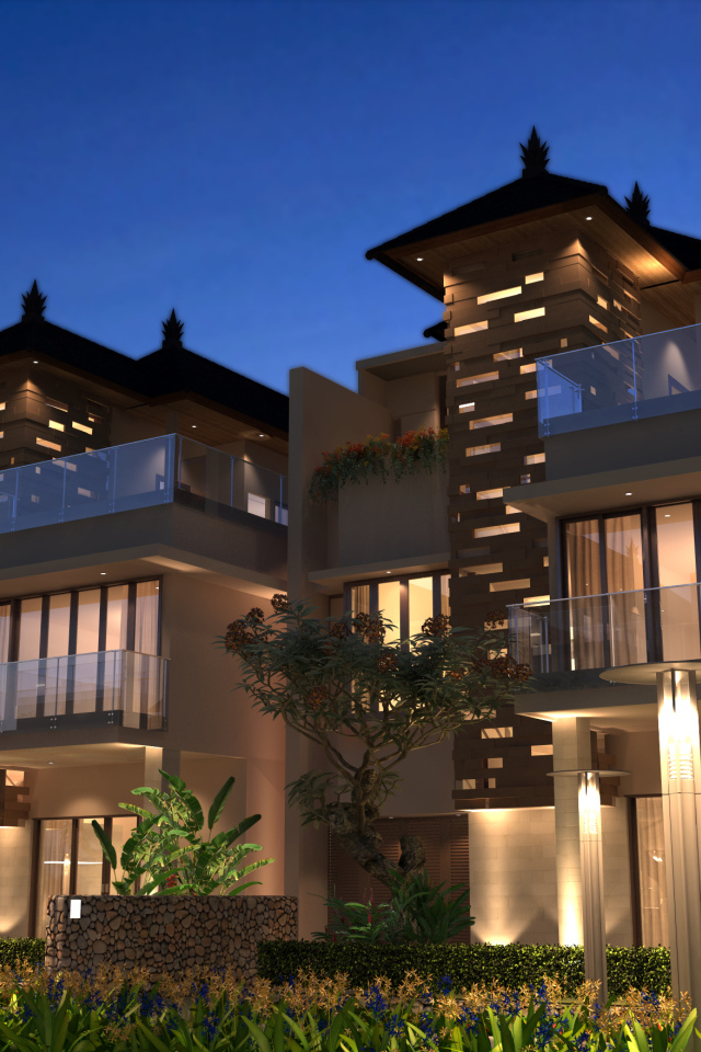 Жилой дом на курорте Бали