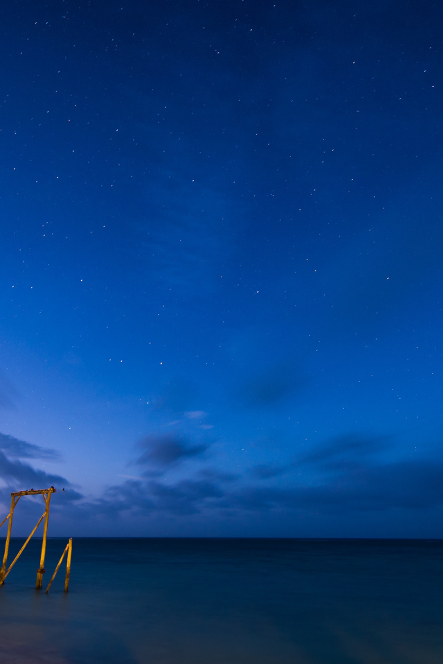 Звёздная ночь на берегу Австралии