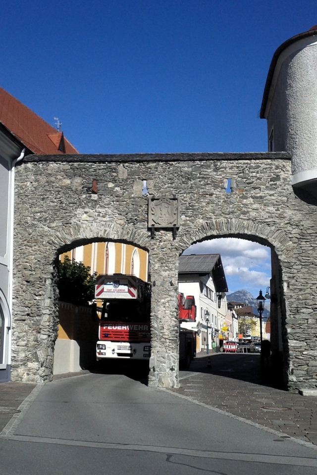 Арка на горнолыжном курорте Шладминг, Австрия