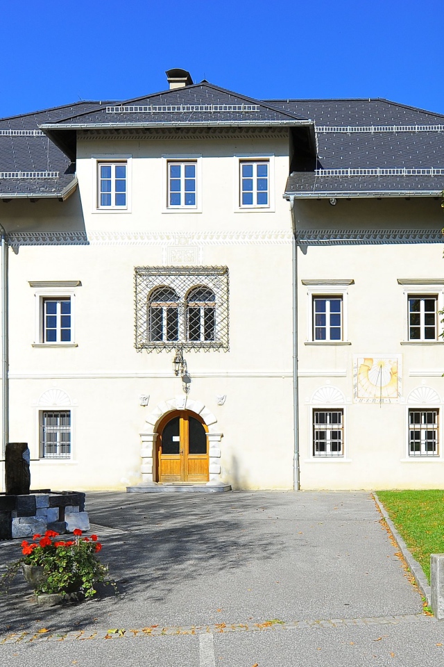 Площадь на курорте Фаакер-Зее, Австрия