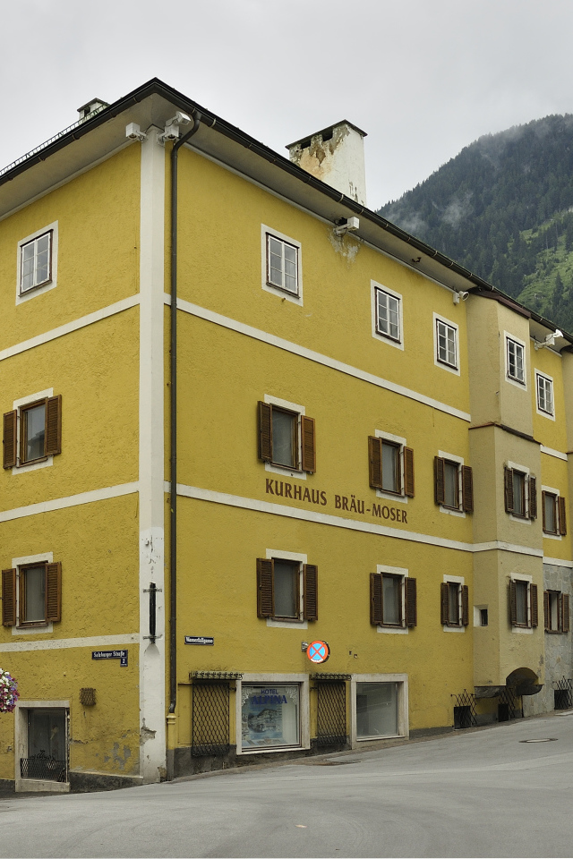 Кафе на курорте Бад Хофгастайн, Австрия