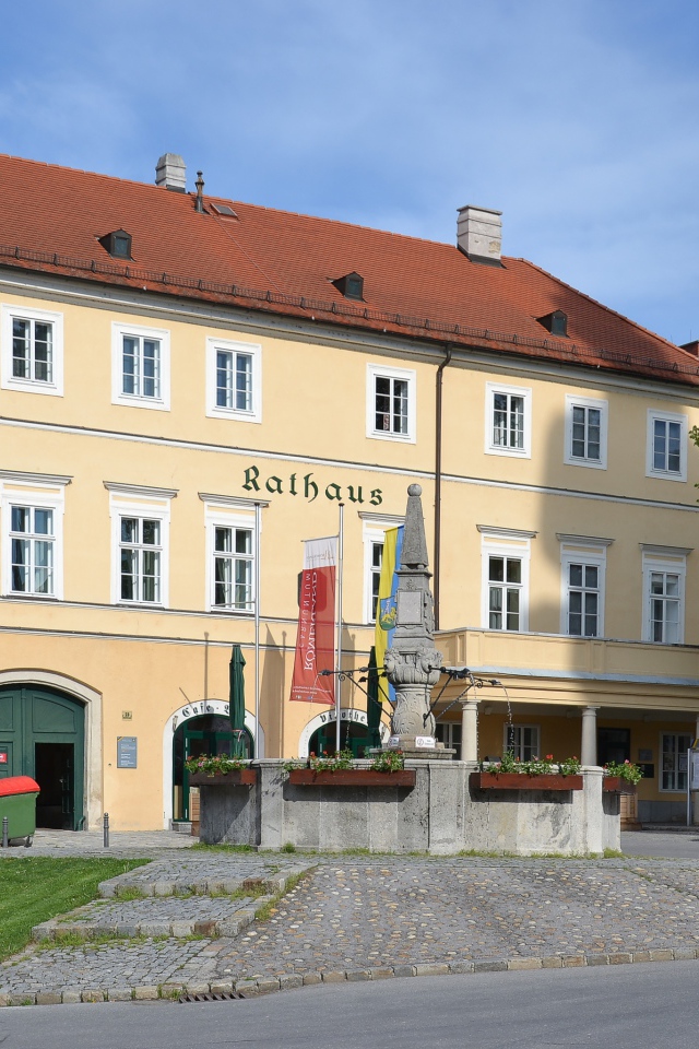 Кафе в городе Гайнберг, Австрия