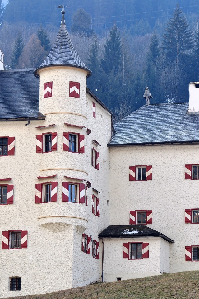 Замок на курорте Бад Хофгастайн, Австрия