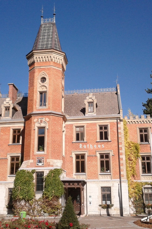 Замок на горнолыжном курорте Шладминг, Австрия