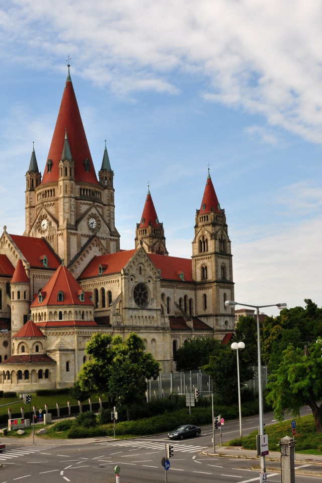 Собор в городе Вена, Австрия