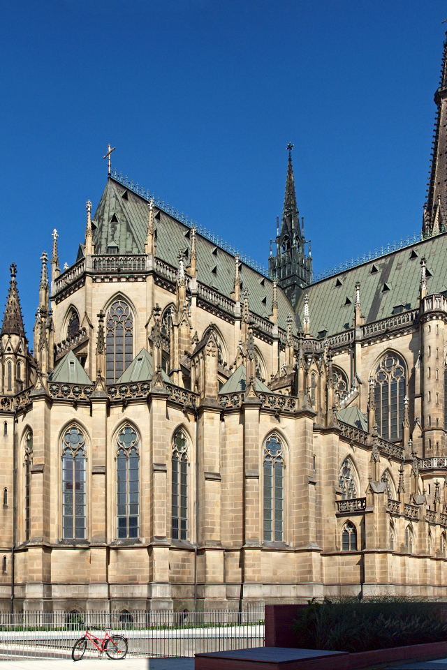 Католический собор в городе Линц, Австрия