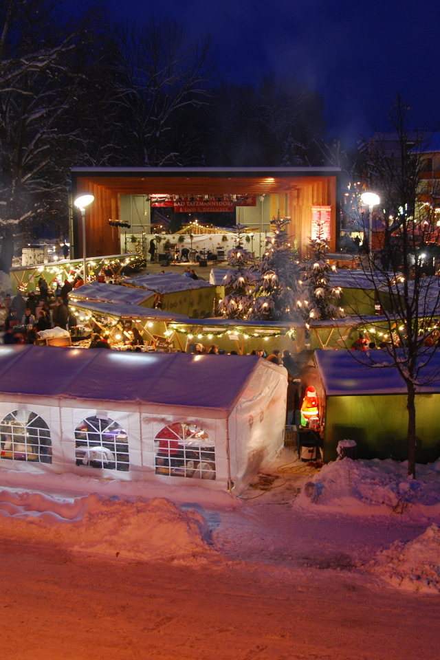 Рождество на курорте Бад Татцмансдорф, Австрия