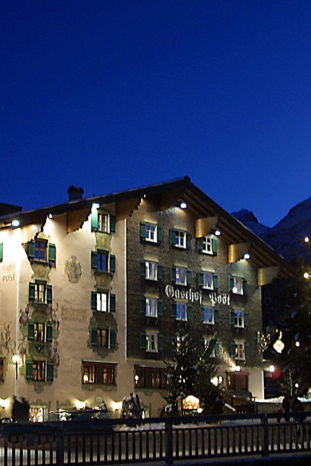 Рождество на горнолыжном курорте Лех, Австрия