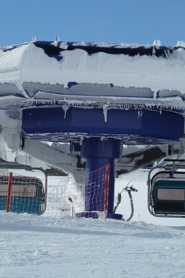 Подъемник на горнолыжном курорте Сант Антон, Австрия