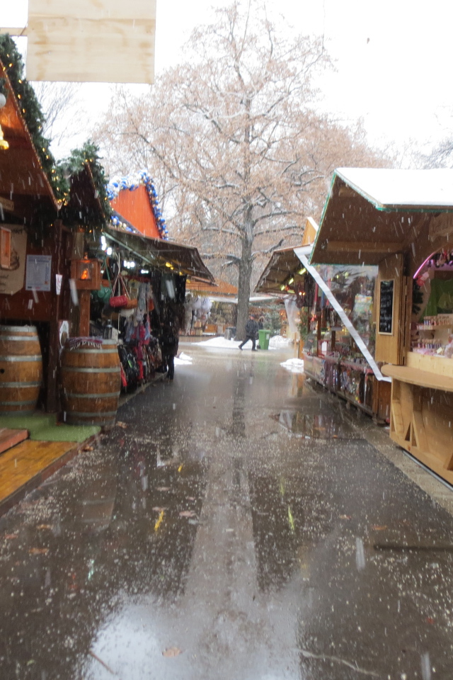 Рынок в городе Линц, Австрия