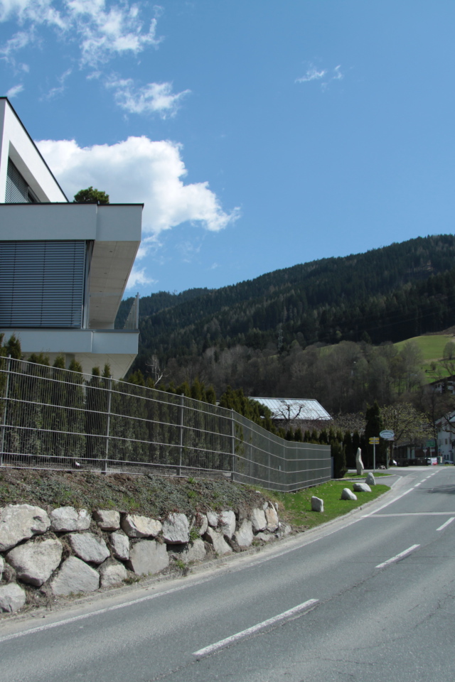 Горная дорога на курорте Цель-ам-Зее, Австрия