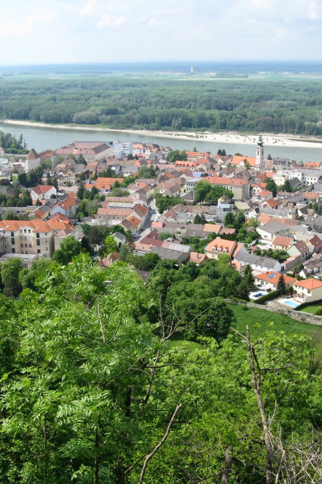 Панорама города Гайнберг, Австрия
